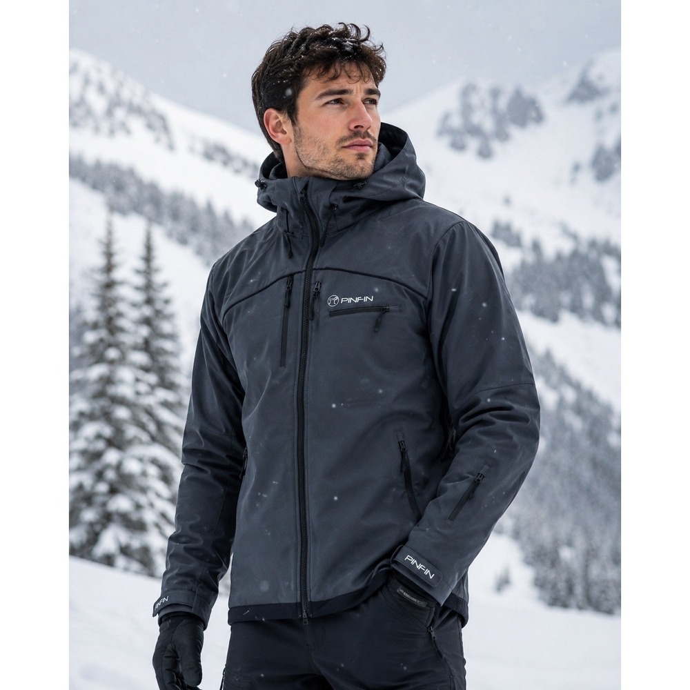 Men's Pin Fin Windbreaker Alpha Series Medium NWT $200 Retail - Designed in USA